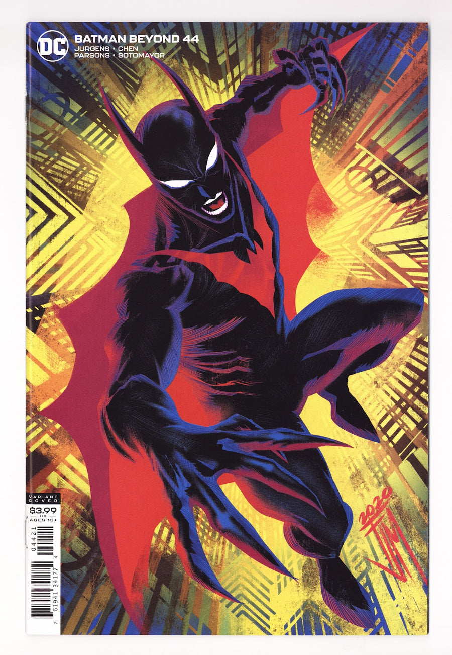 Batman Beyond Vol 6 44  High Grade   (2020) Manapul   Variant  