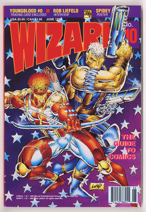 Wizard: The Comics Magazine 10 High Grade (1992) Newsstand