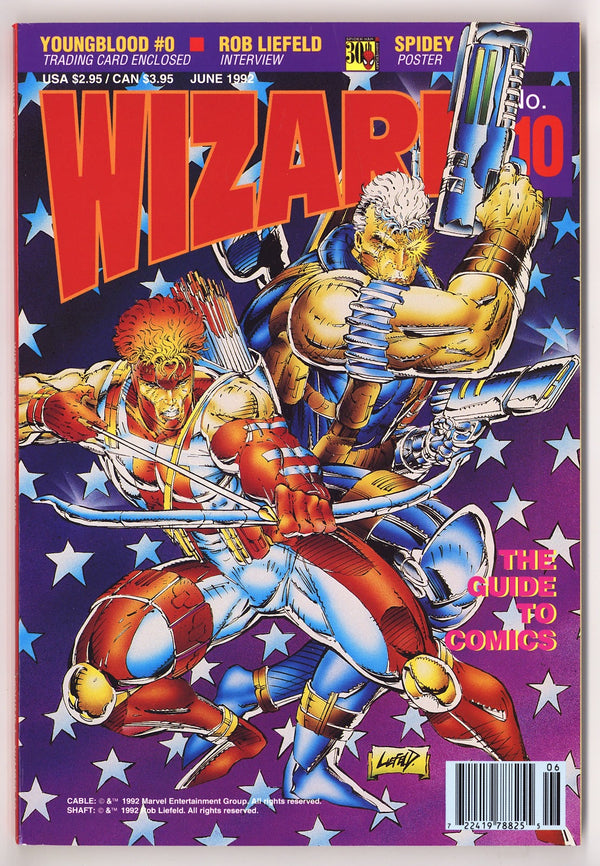 Wizard: The Comics Magazine 10 High Grade (1992) Newsstand