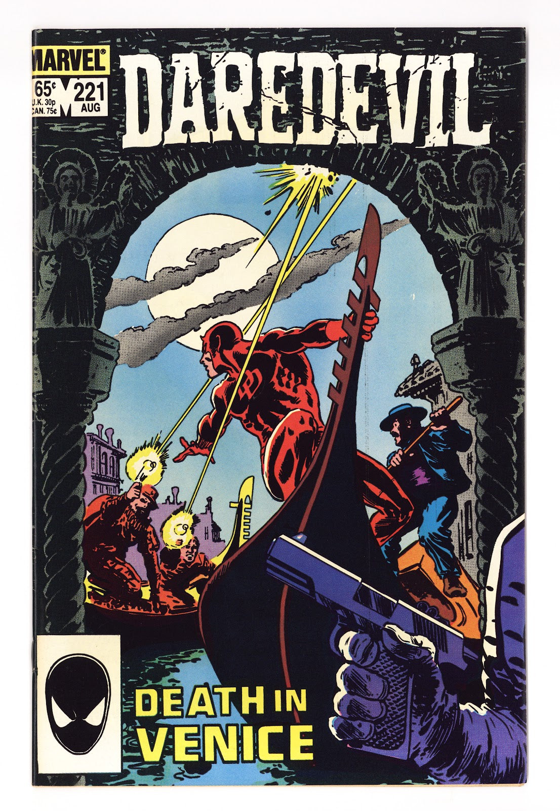 Daredevil Vol 1 221  Mid Grade   (1985)     