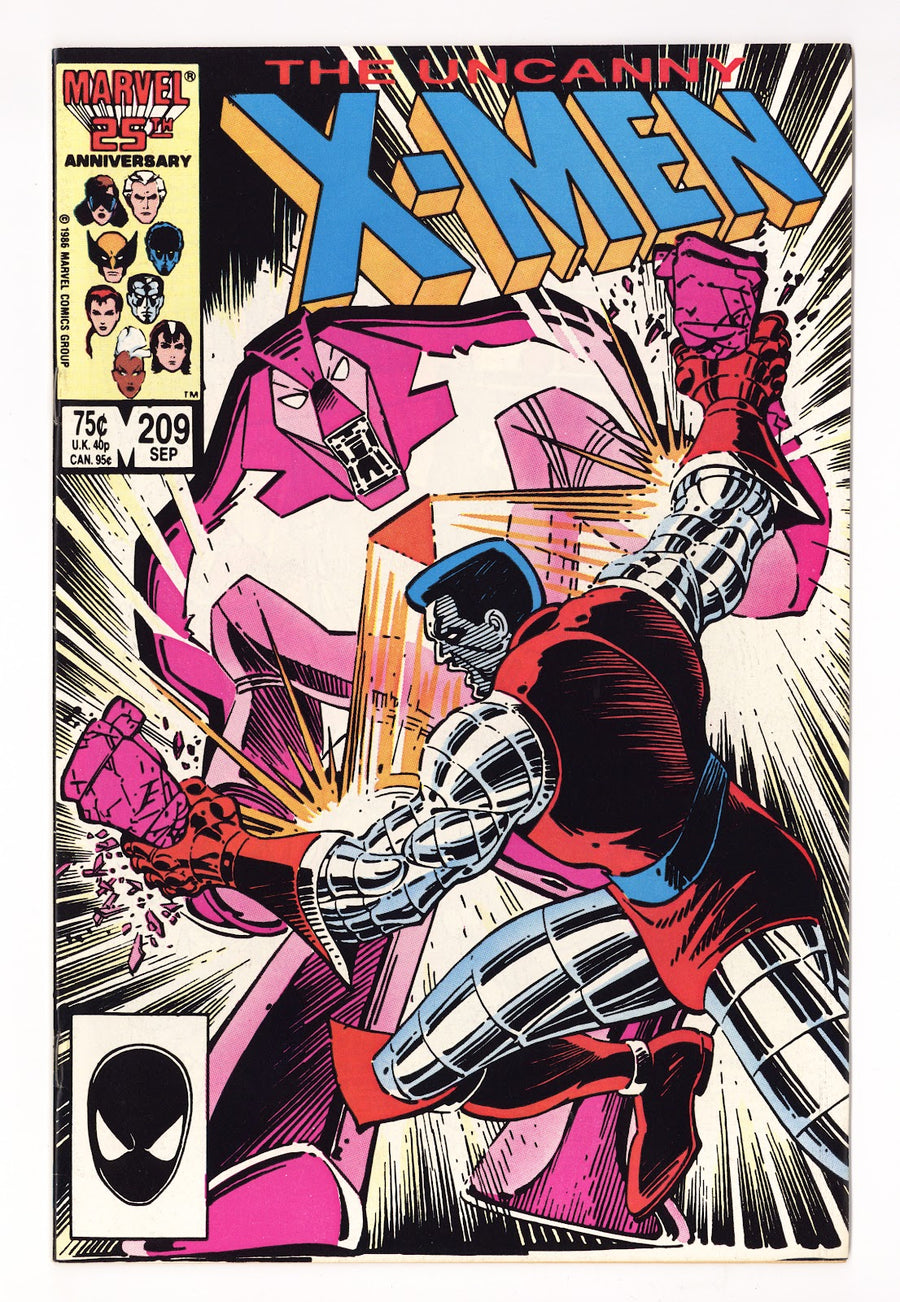 The Uncanny X-Men Vol 1 209  High Grade   (1986)