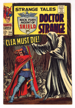 Strange Tales Vol 1 154  VG/FN (5.0)   (1967)