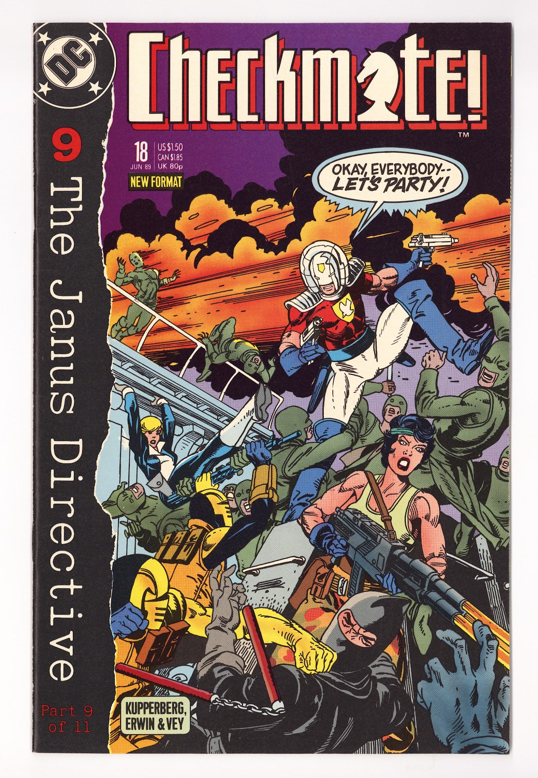 Checkmate Vol 1 18 High Grade (1989) 