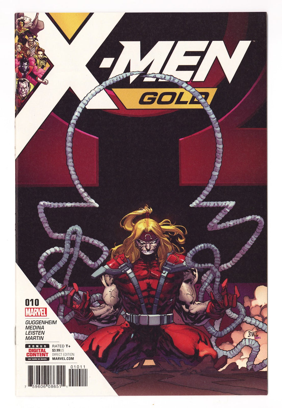 X-Men: Gold 10 High Grade (2017) 