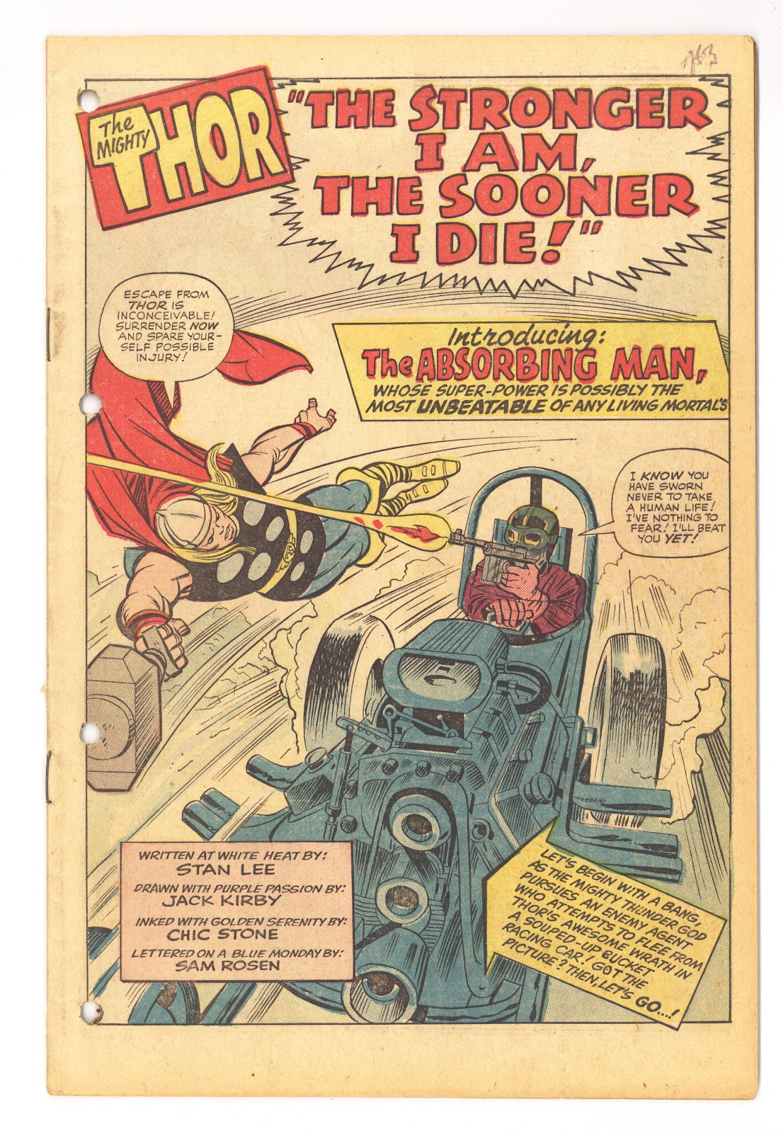 Journey into Mystery Vol 1 114 Coverless (1965) 