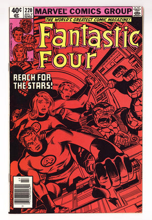 Fantastic Four Vol 1 220 Mid Grade (1980) Newsstand