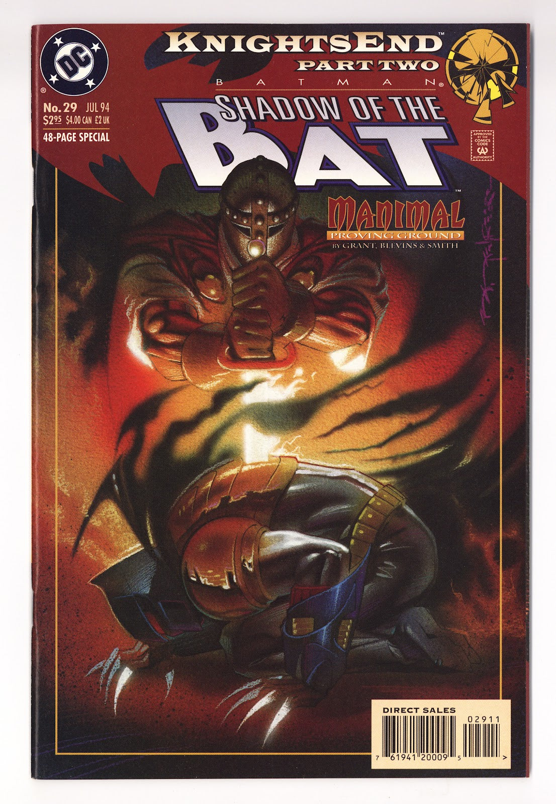 Batman: Shadow of the Bat 29 High Grade (1994) 