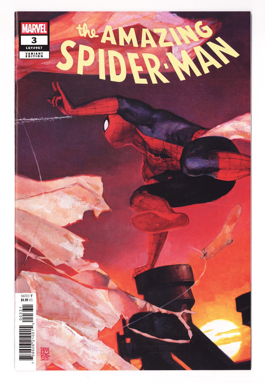 The Amazing Spider-Man Vol 7 3 (967) High Grade (2025) Maleev Variant 