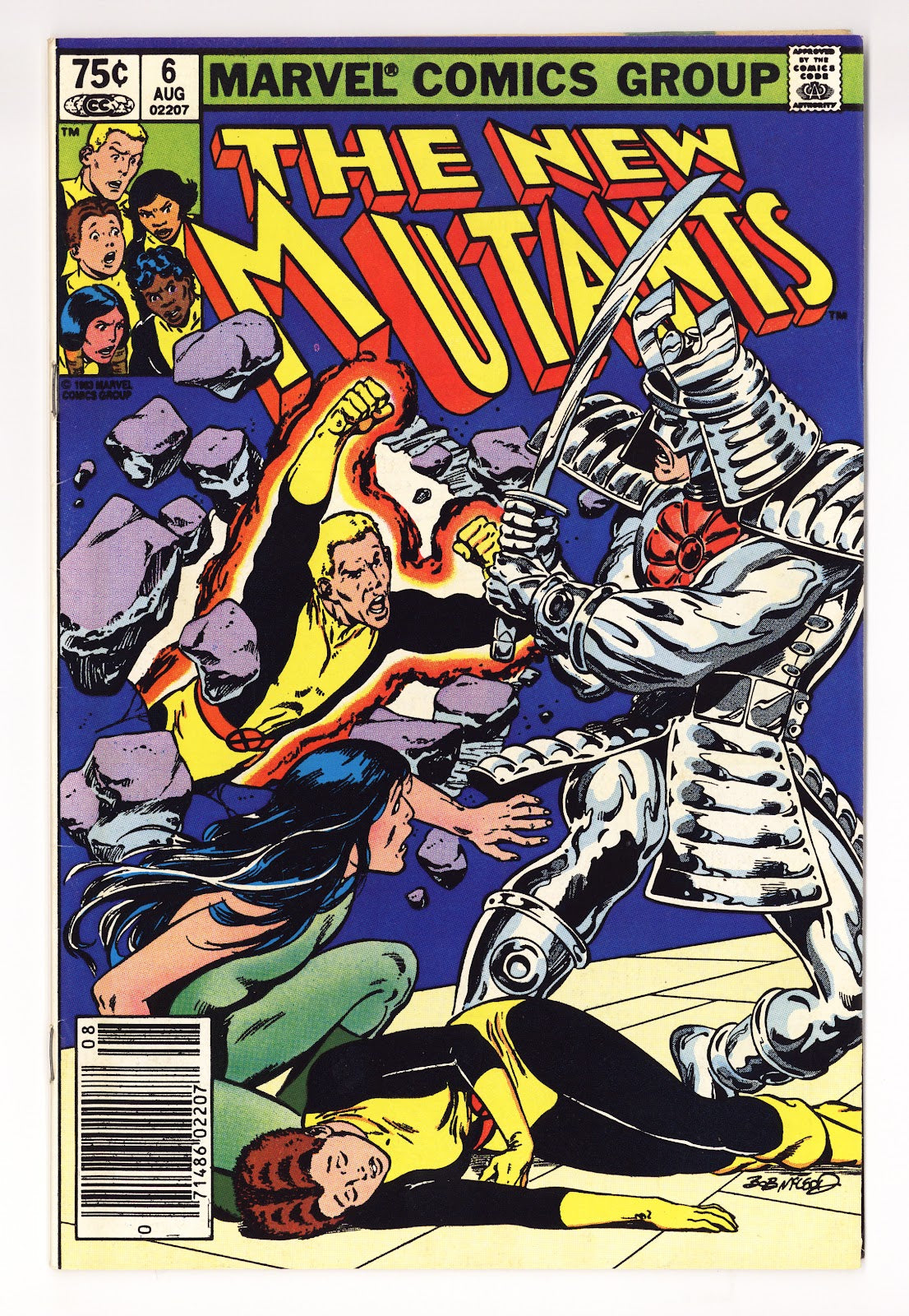 The New Mutants Vol 1 6  Mid Grade   (1983)   Canadian Price Variant