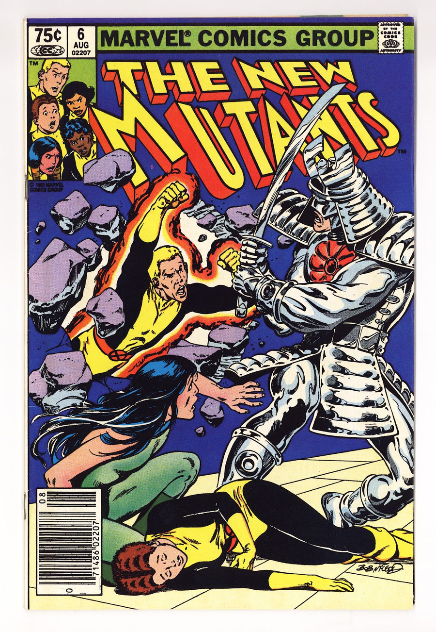 The New Mutants Vol 1 6  Mid Grade   (1983)   Canadian Price Variant