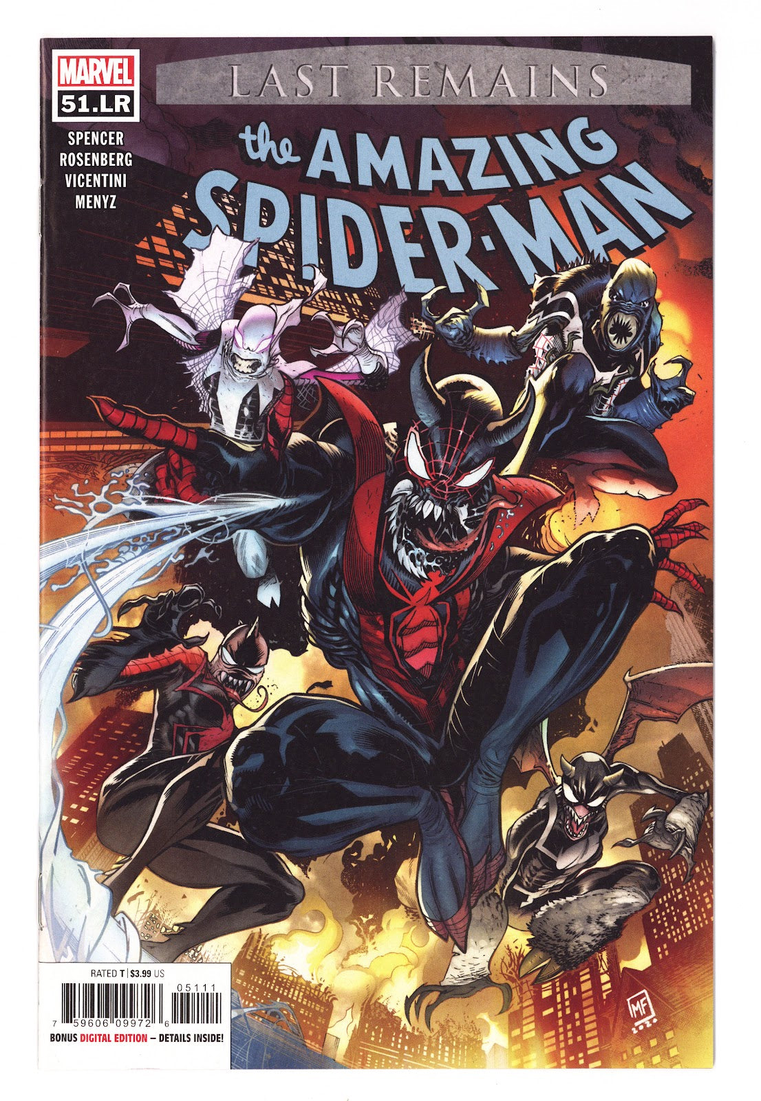 Amazing Spider-Man Vol 5 51.LR High Grade (2021) 