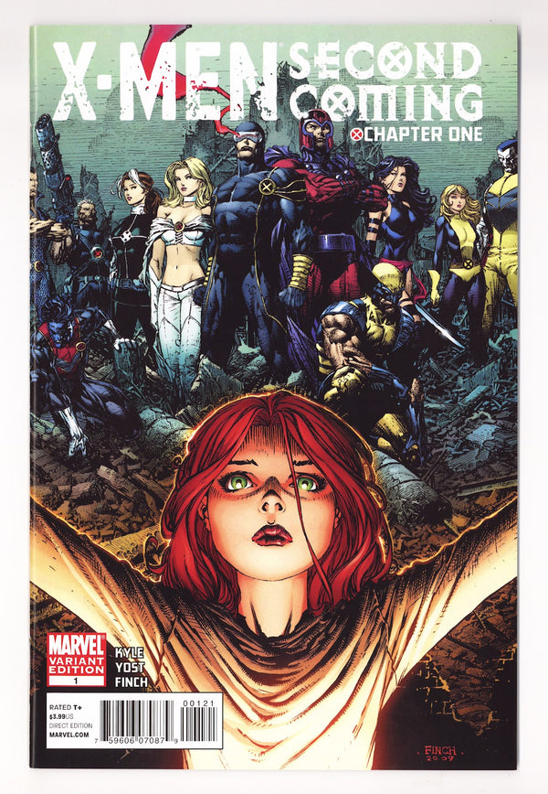 X-Men: Second Coming   1  VF/NM (9.0)   (2010) Finch   Incentive Variant