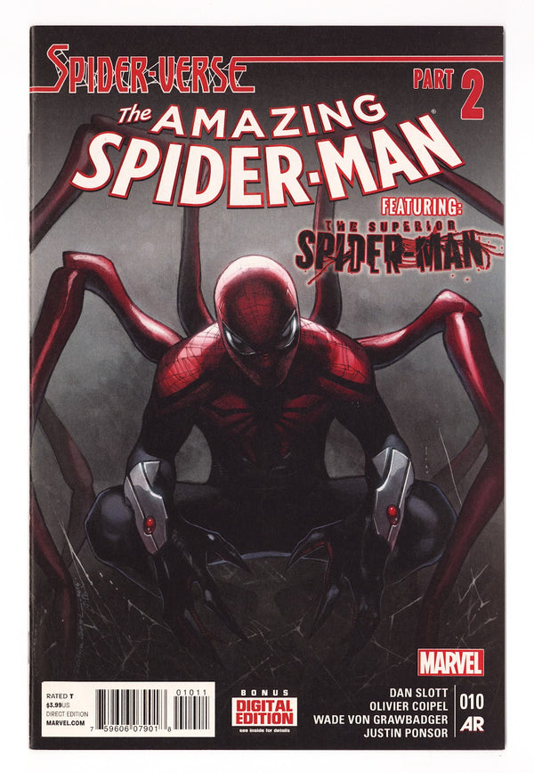 The Amazing Spider-Man Vol 3 10 NM- (9.2) (2015)