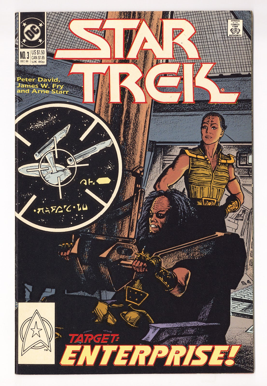 Star Trek Vol 2 3  Mid Grade   (1989)
