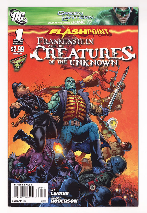 Flashpoint: Frankenstein & the Creatures of the Unknown   1  High Grade   (2011)