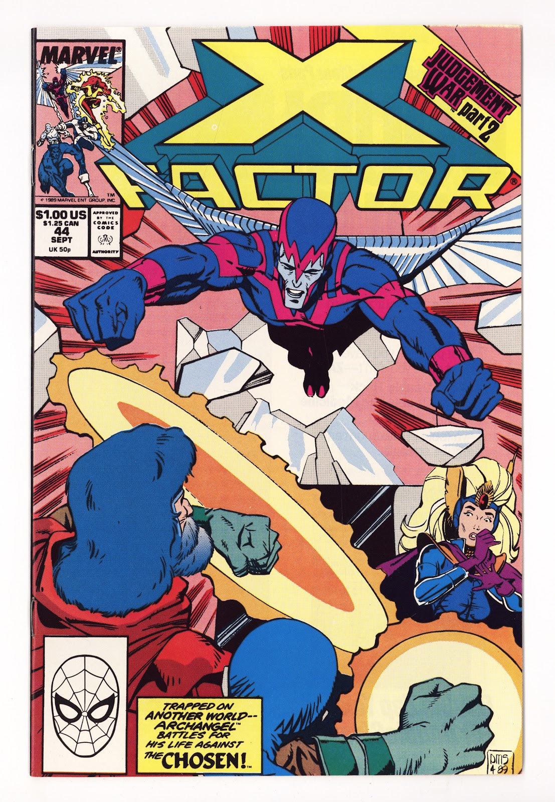 X-Factor Vol 1 44  High Grade   (1989)   Direct  