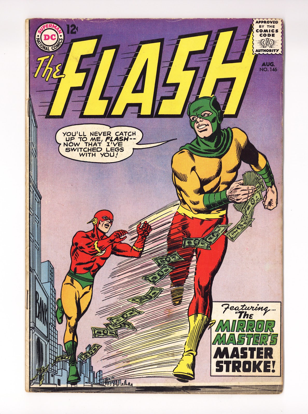 The Flash Vol 1 146  VG+ (4.5)   (1964)     