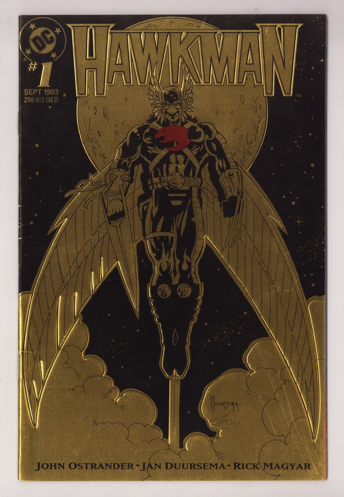 Hawkman Vol 3 1  Mid Grade   (1993)     