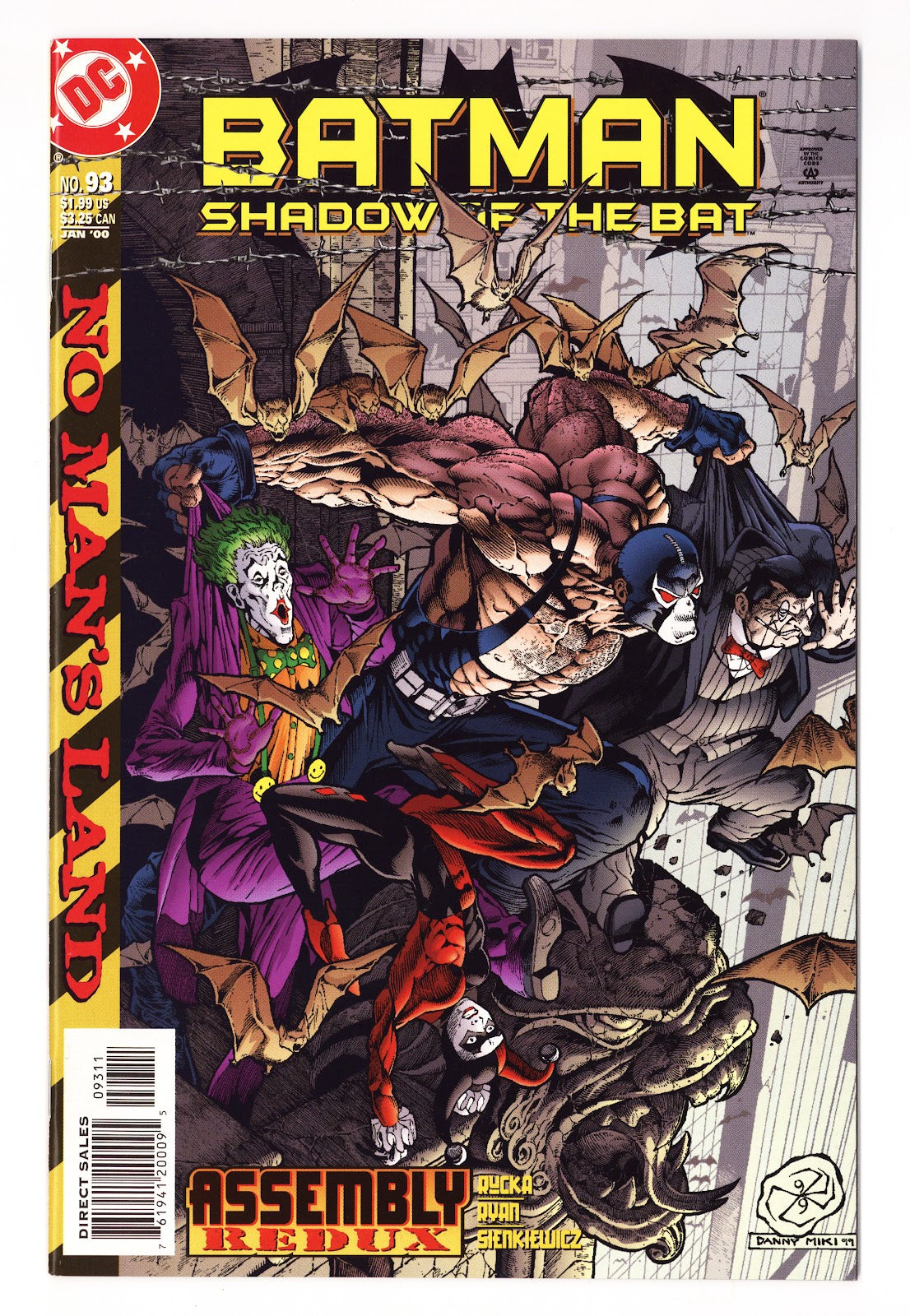 Batman: Shadow of the Bat   93  High Grade   (2000)   Direct Sales  
