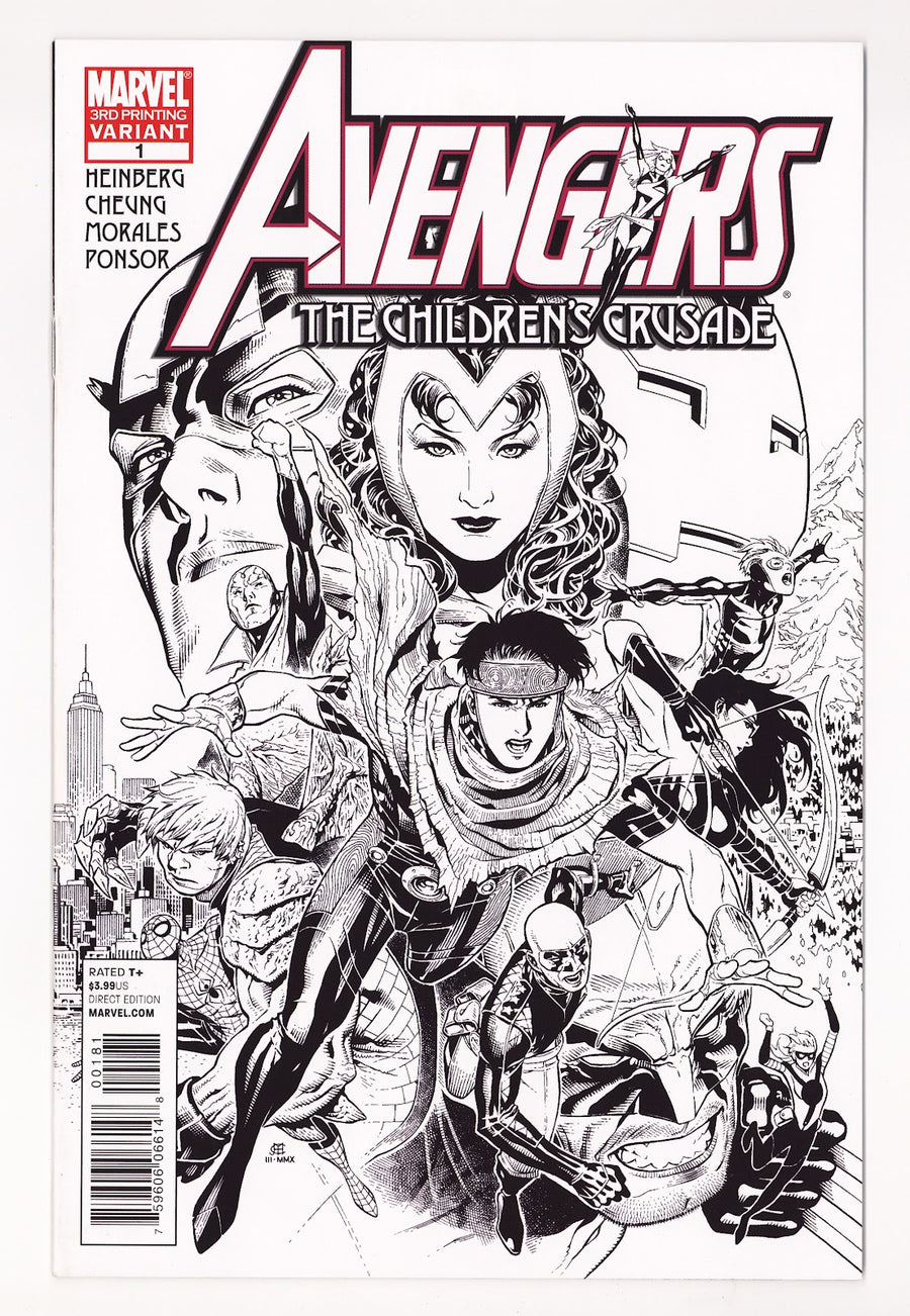Avengers: The Children's Crusade   1  NM- (9.2)   (2010)   3rd Print
