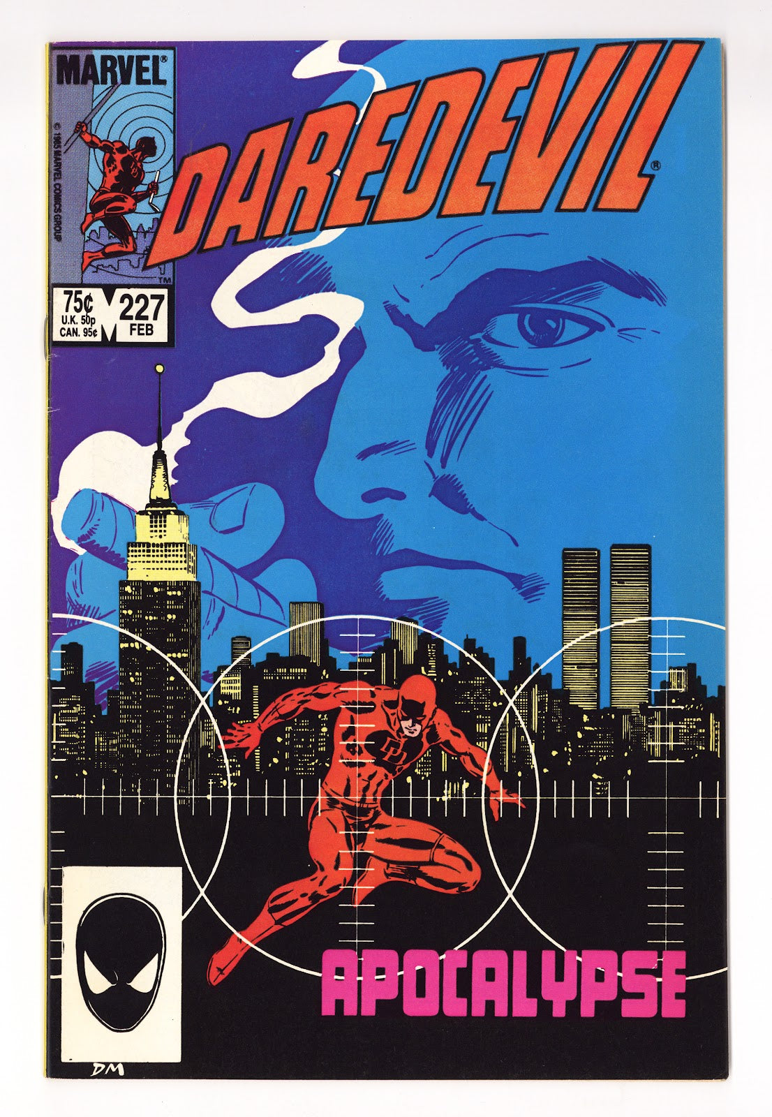 Daredevil Vol 1 227 VF (8.0) (1986) 