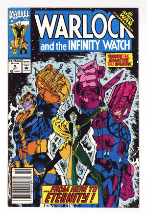 Warlock and the Infinity Watch 9 High Grade (1992) Newsstand
