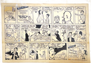 Bob Montana Archie Comic Strip Original Art [nn] (1965)