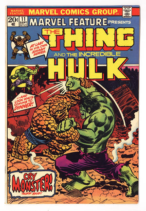 Marvel Feature Vol 1 11 VG/FN (5.0) (1973)