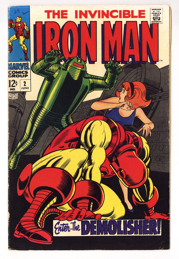 Iron Man Vol 1 2  VG+ (4.5)   (1968)