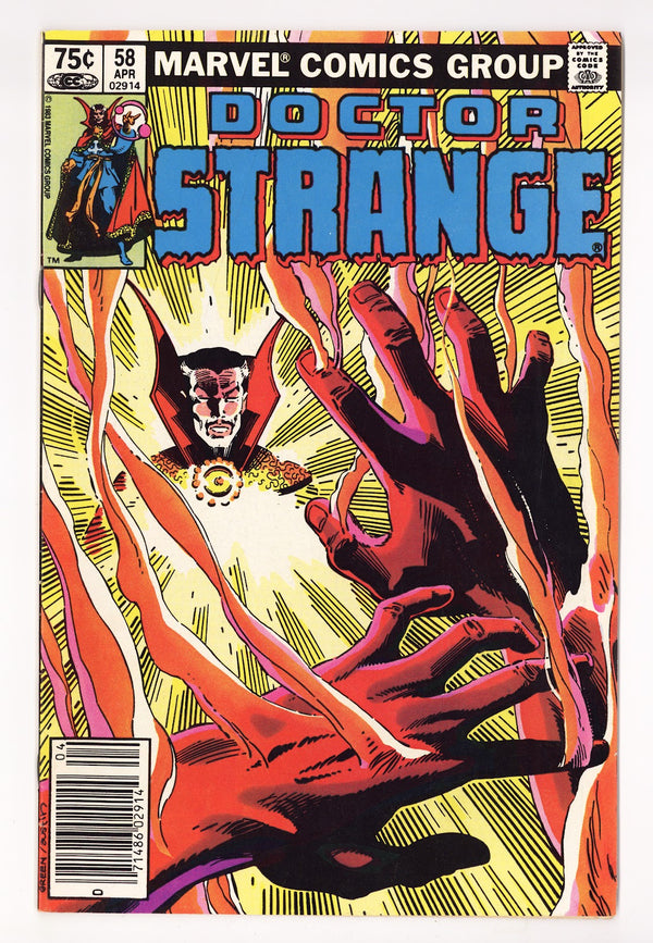 Doctor Strange Vol 1 58  High Grade   (1983)   Canadian Price Variant