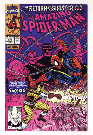 The Amazing Spider-Man Vol 1 335 High Grade (1990)