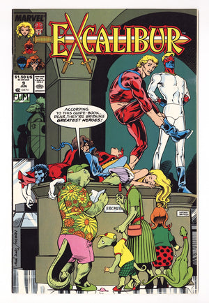 Excalibur Vol 1 9 High Grade (1989)
