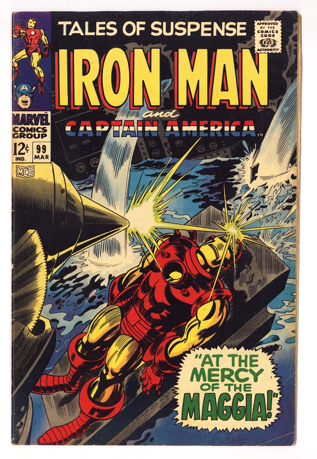 Tales of Suspense Vol 1 99 VG/FN (5.0) (1968) 