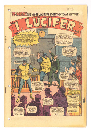 The X-Men Vol 1 20 Coverless (1966)