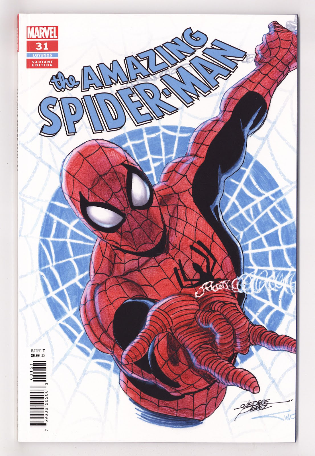 The Amazing Spider-Man Vol 6 31 (925) High Grade (2023) Perez Variant 