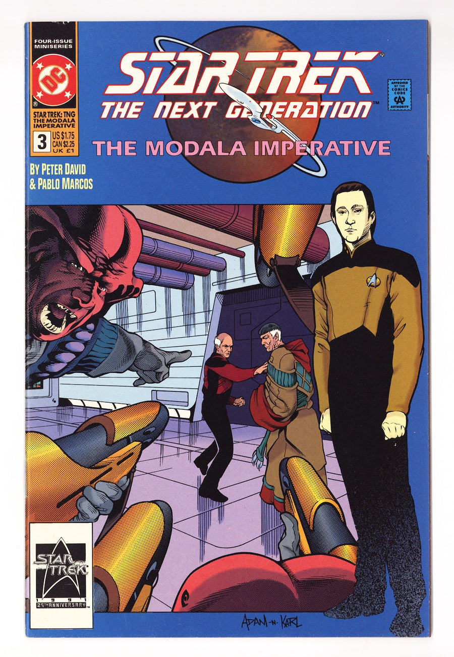 Star Trek: The Next Generation - The Modala Imperative   3  Mid Grade   (1991)