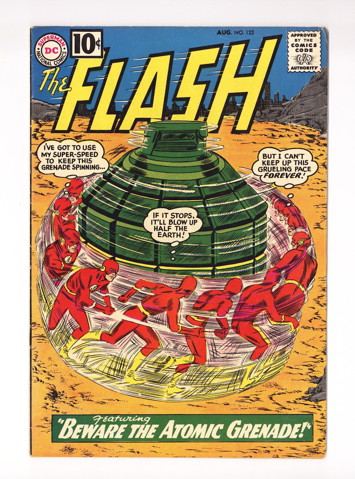 The Flash Vol 1 122  FN (6.0)   (1961)     