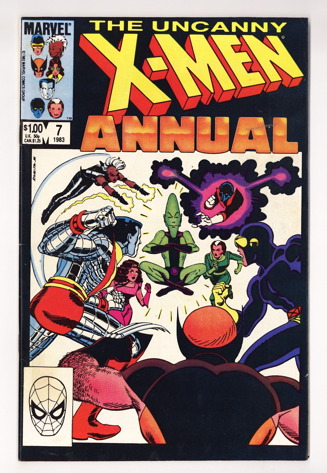 X-Men Annual Vol 1 7 Mid Grade (1984) 