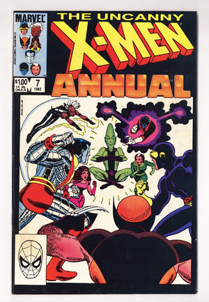 X-Men Annual Vol 1 7 Mid Grade (1984)