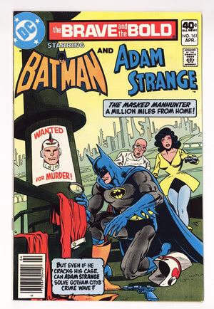 The Brave and the Bold Vol 1 161 Mid Grade (1980)