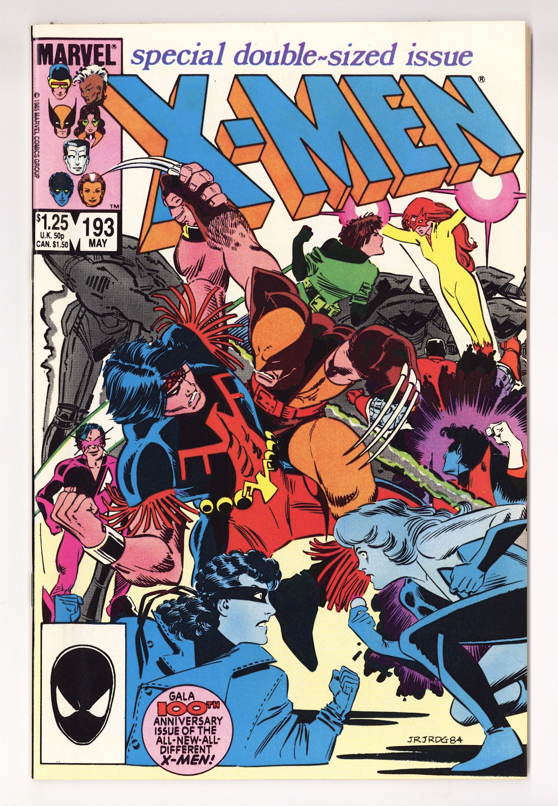 The Uncanny X-Men Vol 1 193 High Grade (1985) Direct 