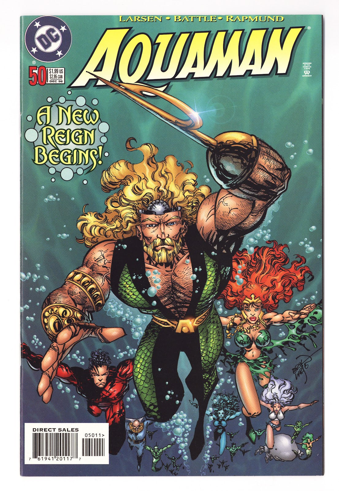 Aquaman Vol 5 50 High Grade (1998) 