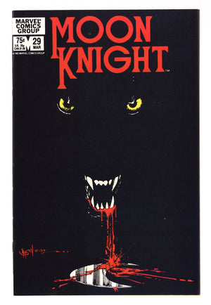 Moon Knight Vol 1 29 NM- (9.2) (1983)