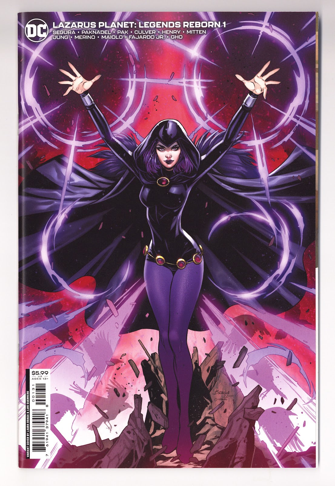 Lazarus Planet: Legends Reborn 1 High Grade (2023) Variant 