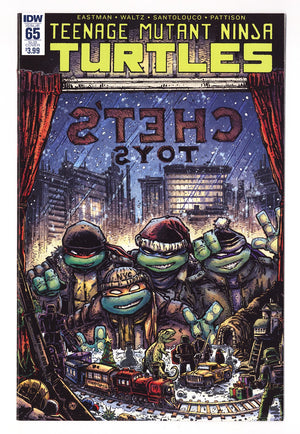 Teenage Mutant Ninja Turtles Vol 5 65  NM- (9.2)   (2016) Eastman   Variant
