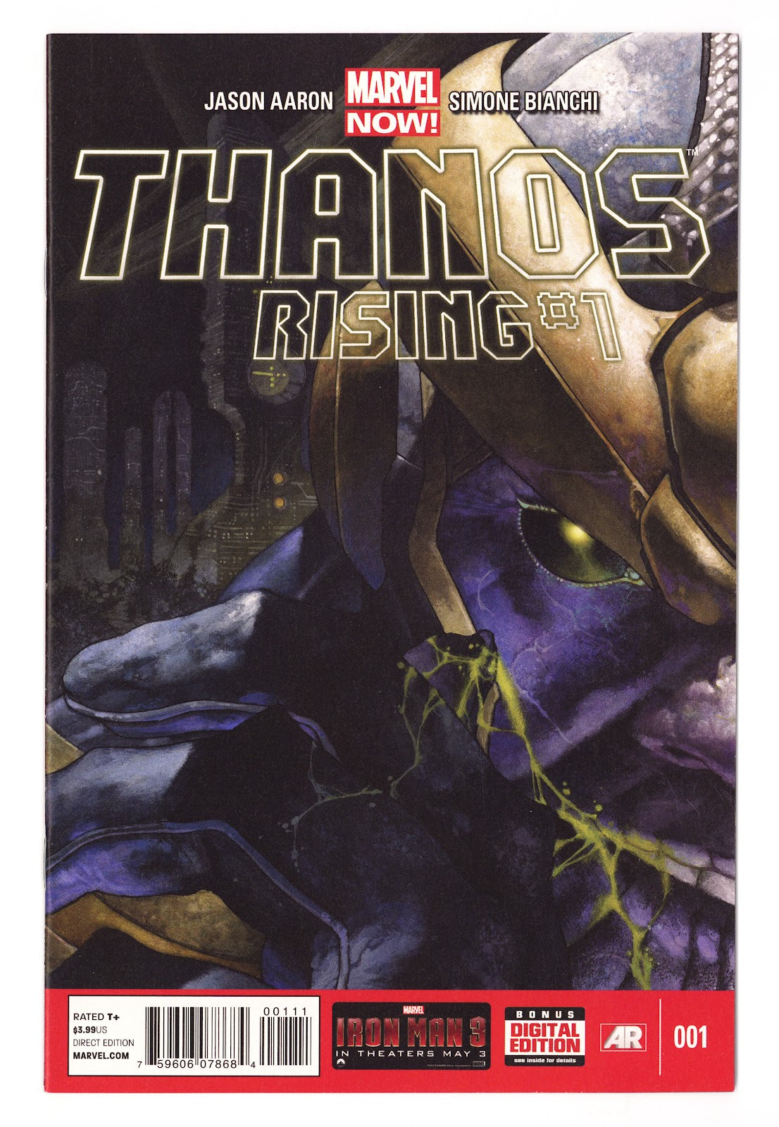 Thanos Rising   1  High Grade   (2013)   Direct Edition  