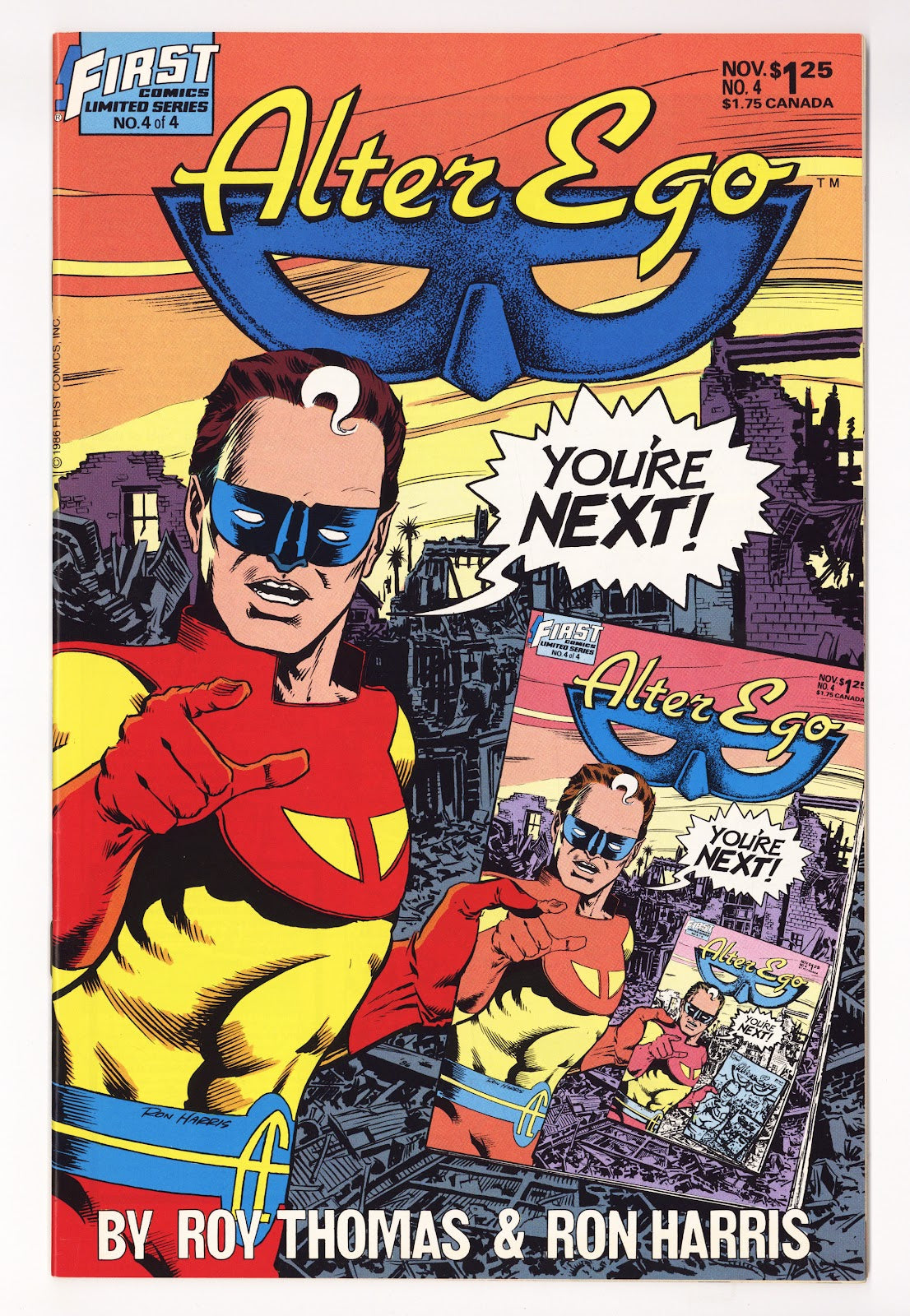 Alter Ego Vol 1 4  High Grade   (1986)     