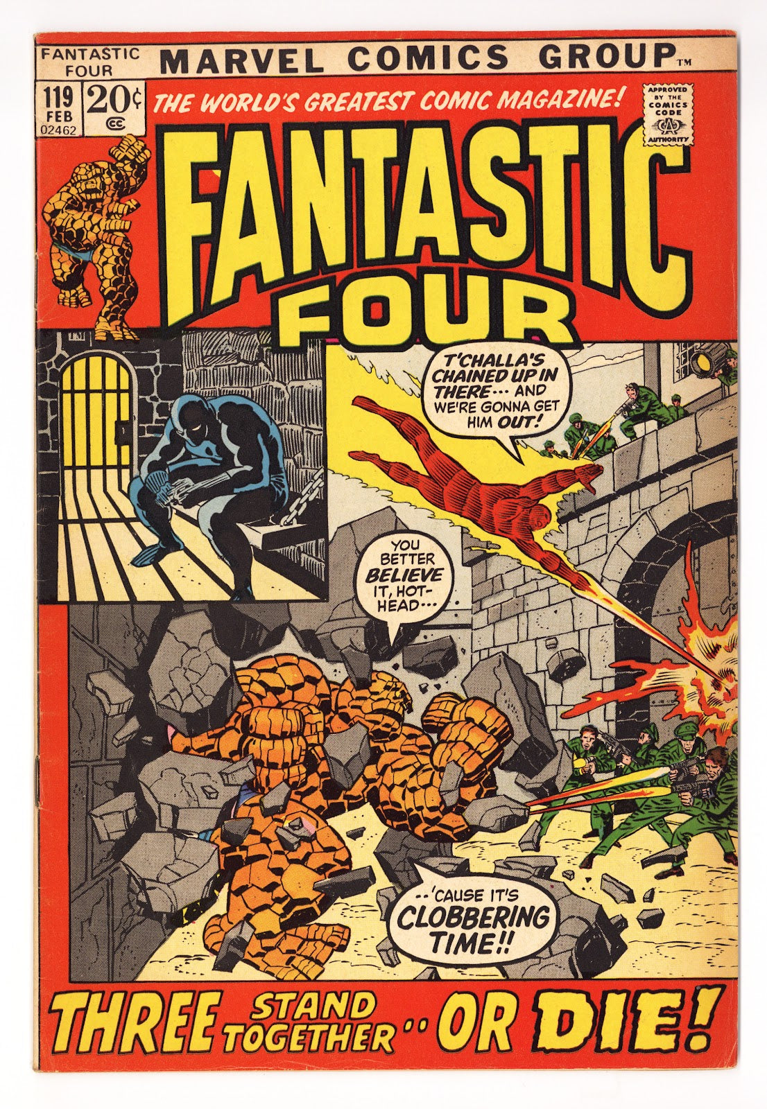 Fantastic Four Vol 1 119  FN (6.0)   (1972)     
