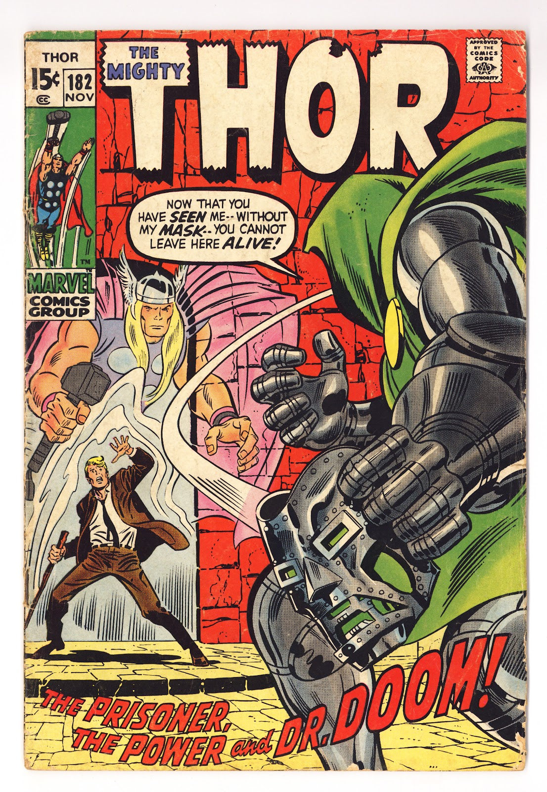 Thor Vol 1 182 VG- (3.5) (1970) 