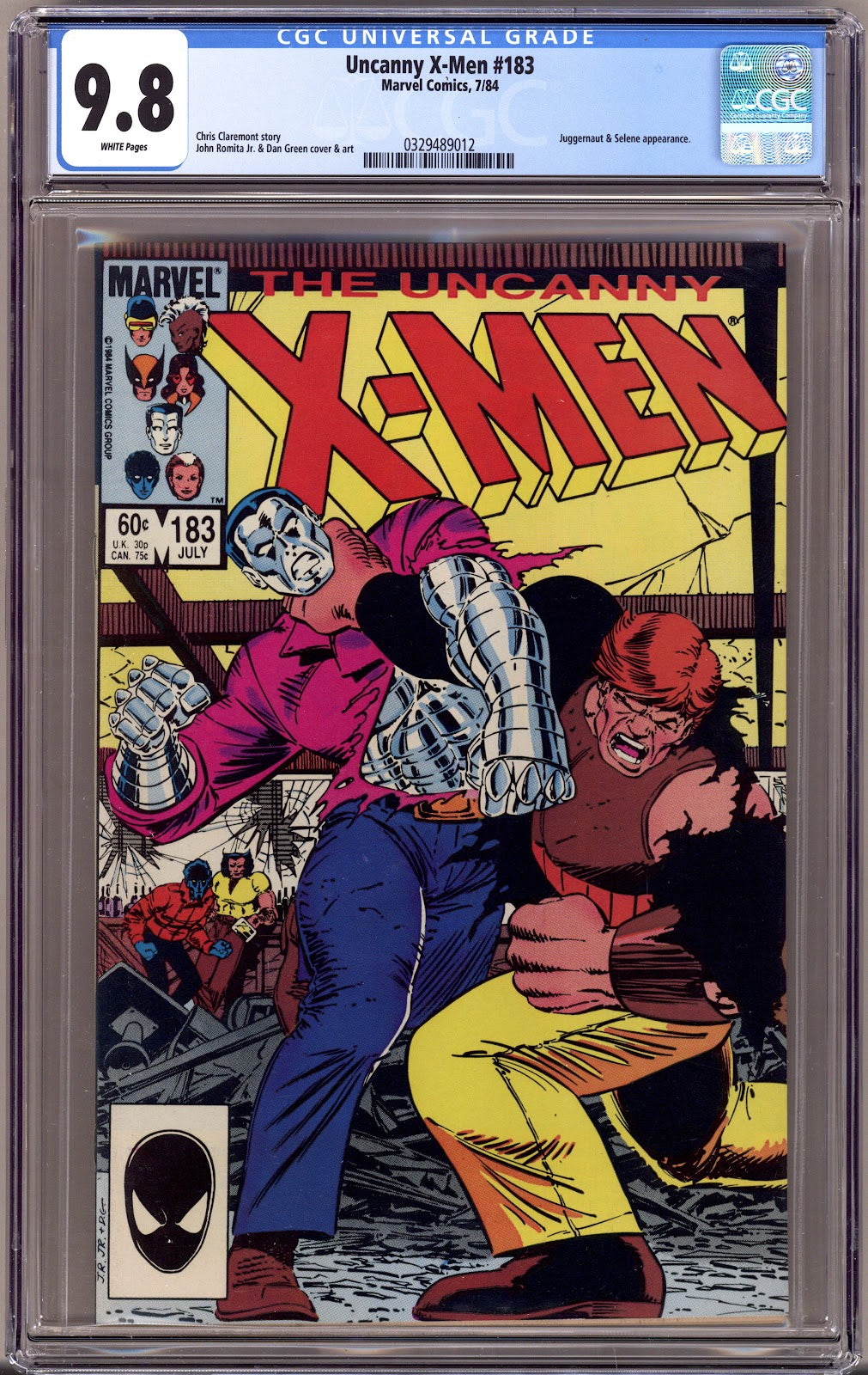 The Uncanny X-Men Vol 1 183 CGC 9.8 (NM/M)   (1984)